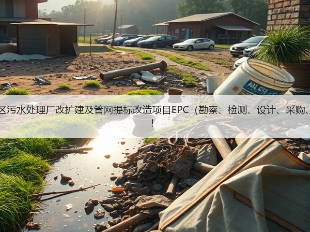 超11亿！江西九江经开区污水处理厂改扩建及管网提标改造项目EPC（勘察、检测、设计、采购、施工）总承包项目招标！(图3)