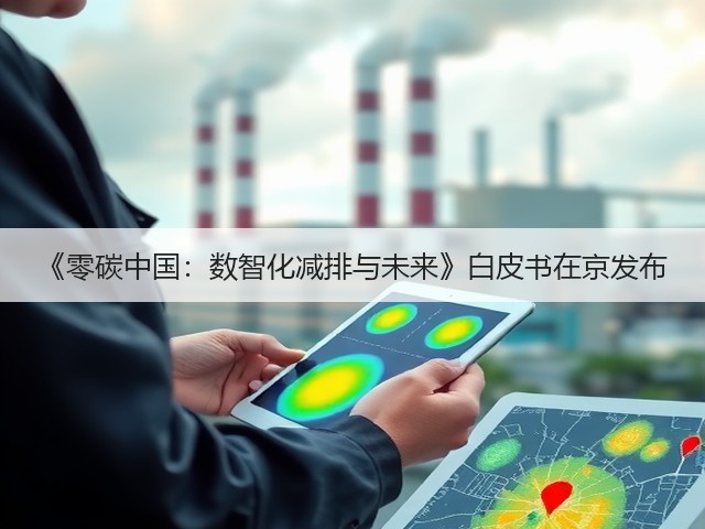 《零碳中国:数智化减排与未来》白皮书在京发布(图3) 《零碳中国:数智化减排与未来》白皮书在京发布(图3)