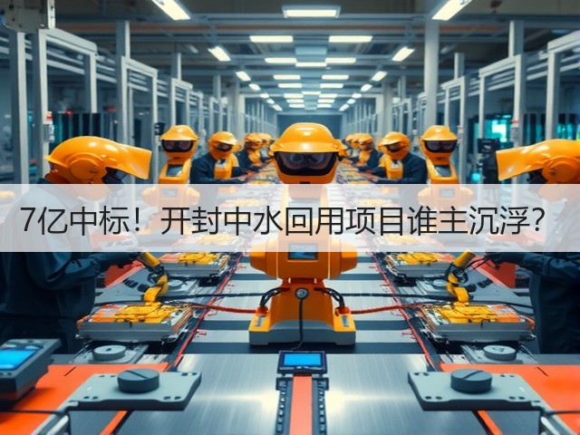 7亿中标!开封中水回用项目谁主沉浮?(图1) 7亿中标!开封中水回用项目谁主沉浮?(图1)