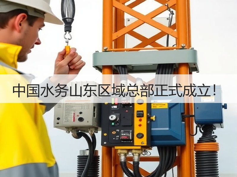 中国水务山东区域总部正式成立！