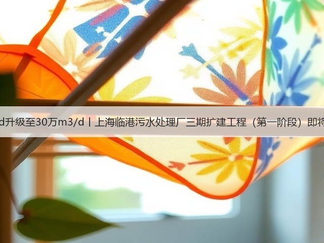 20万m3/d升级至30万m3/d丨上海临港污水处理厂三期扩建工程(第一阶段)即将投入运行(图3) 20万m3/d升级至30万m3/d丨上海临港污水处理厂三期扩建工程(第一阶段)即将投入运行(图3)