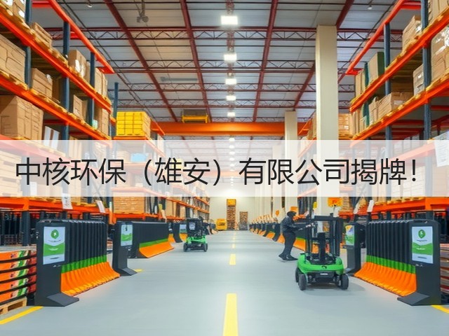 中核环保(雄安)有限公司揭牌!(图2) 中核环保(雄安)有限公司揭牌!(图2)