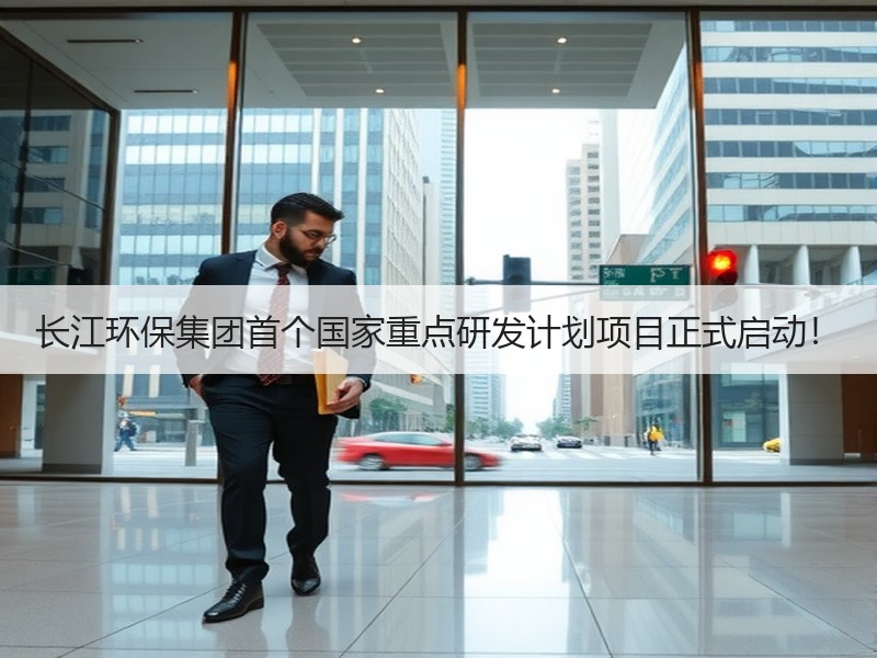 长江环保集团首个国家重点研发计划项目正式启动！