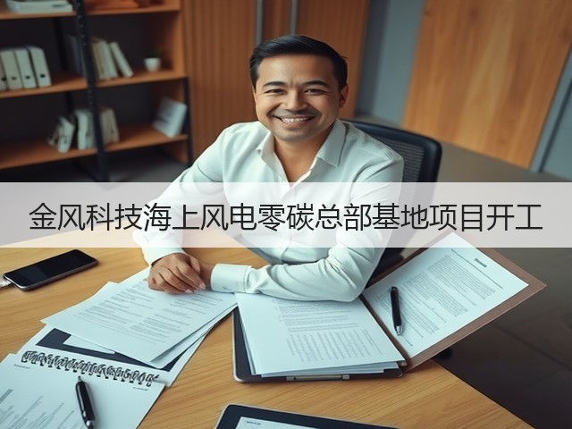 金风科技海上风电零碳总部基地项目开工(图3) 金风科技海上风电零碳总部基地项目开工(图3)