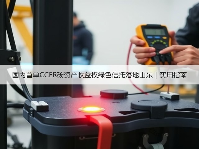 国内首单CCER碳资产收益权绿色信托落地山东|实用指南(图3) 国内首单CCER碳资产收益权绿色信托落地山东|实用指南(图3)