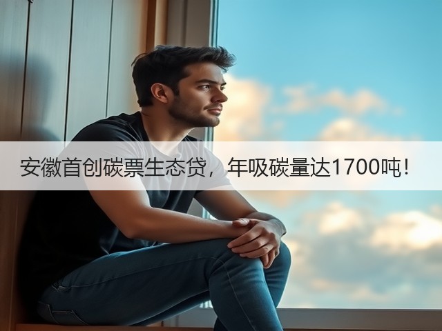 安徽首创碳票生态贷,年吸碳量达1700吨!(图1) 安徽首创碳票生态贷,年吸碳量达1700吨!(图1)