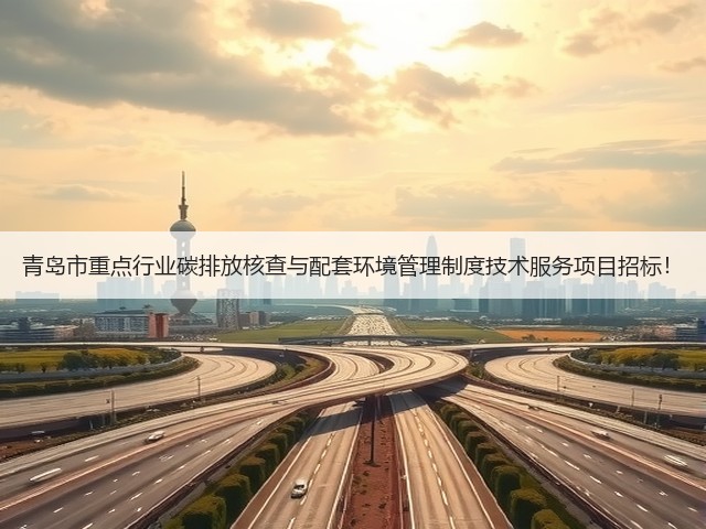 青岛市重点行业碳排放核查与配套环境管理制度技术服务项目招标!(图3) 青岛市重点行业碳排放核查与配套环境管理制度技术服务项目招标!(图3)
