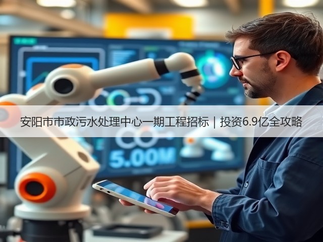 安阳市市政污水处理中心一期工程招标|投资6.9亿全攻略(图3) 安阳市市政污水处理中心一期工程招标|投资6.9亿全攻略(图3)