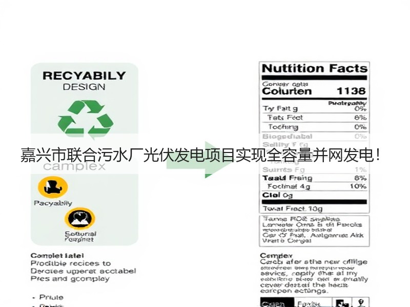 嘉兴市联合污水厂光伏发电项目实现全容量并网发电！