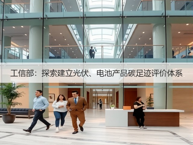 工信部：探索建立光伏、电池产品碳足迹评价体系(图3)