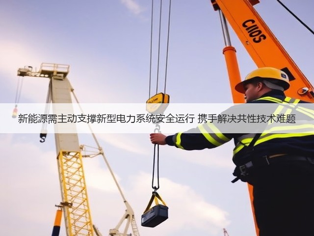 新能源需主动支撑新型电力系统安全运行 携手解决共性技术难题(图2) 新能源需主动支撑新型电力系统安全运行 携手解决共性技术难题(图2)