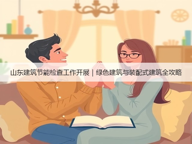 山东建筑节能检查工作开展｜绿色建筑与装配式建筑全攻略(图1)