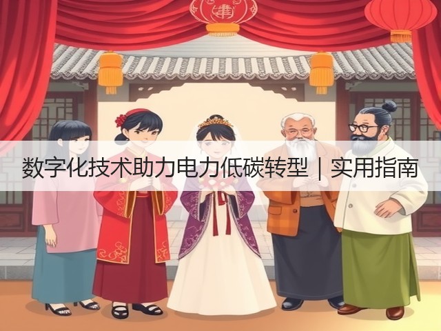 数字化技术助力电力低碳转型|实用指南(图2) 数字化技术助力电力低碳转型|实用指南(图2)
