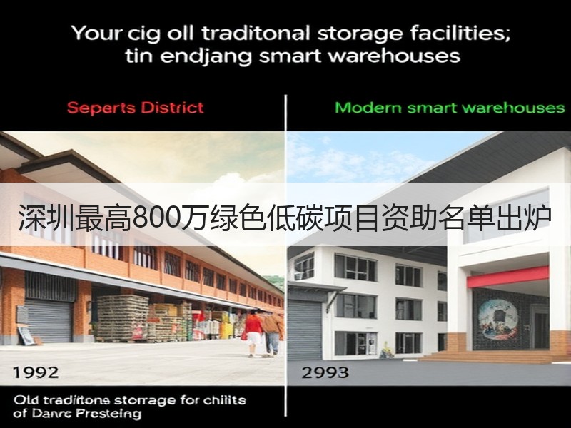 深圳最高800万绿色低碳项目资助名单出炉