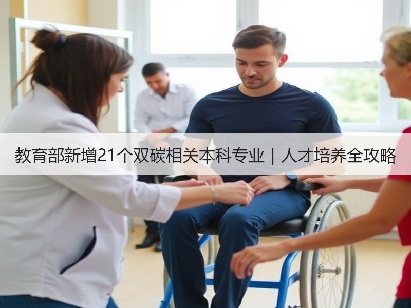 教育部新增21个双碳相关本科专业｜人才培养全攻略