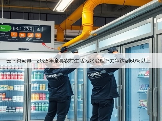 云南梁河县：2025年全县农村生活污水治理率力争达到60%以上！(图1)