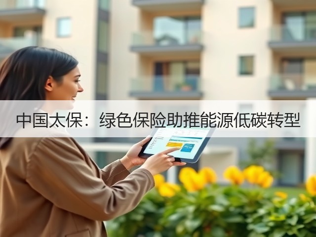 中国太保：绿色保险助推能源低碳转型(图1)