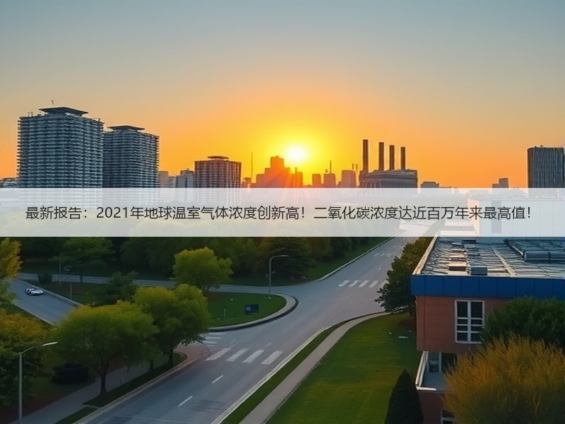 最新报告：2021年地球温室气体浓度创新高！二氧化碳浓度达近百万年来最高值！