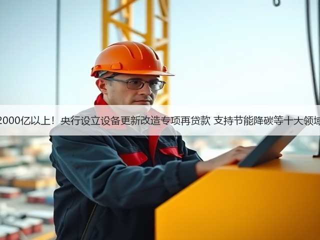 2000亿以上!央行设立设备更新改造专项再贷款 支持节能降碳等十大领域(图2) 2000亿以上!央行设立设备更新改造专项再贷款 支持节能降碳等十大领域(图2)