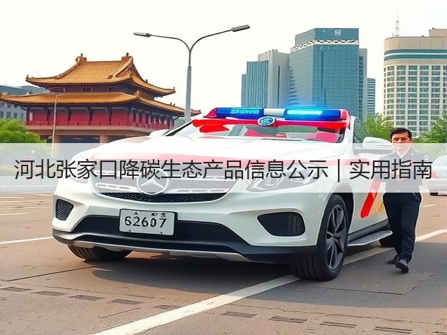 河北张家口降碳生态产品信息公示｜实用指南(图1)
