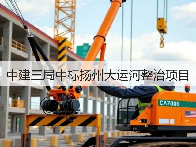 中建三局中标扬州大运河整治项目(图3) 中建三局中标扬州大运河整治项目(图3)