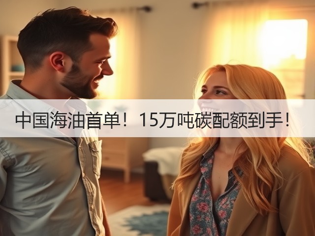 中国海油首单!15万吨碳配额到手!(图3) 中国海油首单!15万吨碳配额到手!(图3)