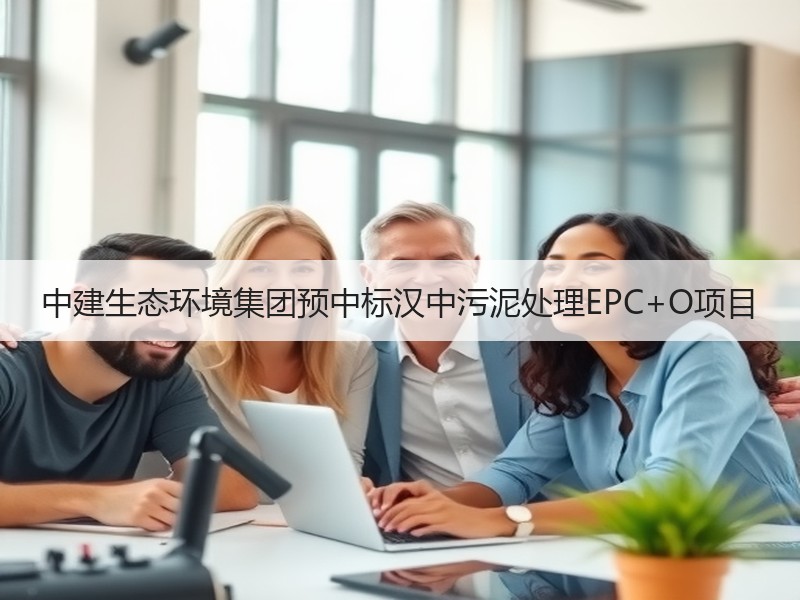 中建生态环境集团预中标汉中污泥处理EPC+O项目 中建生态环境集团预中标汉中污泥处理EPC+O项目