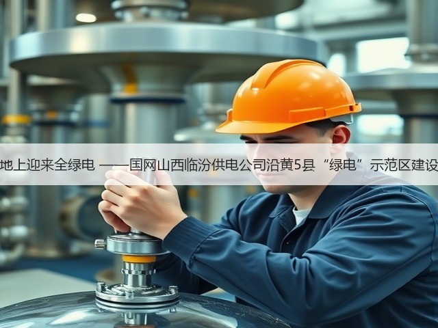 黄土地上迎来全绿电 ——国网山西临汾供电公司沿黄5县“绿电”示范区建设纪实(图3) 黄土地上迎来全绿电 ——国网山西临汾供电公司沿黄5县“绿电”示范区建设纪实(图3)