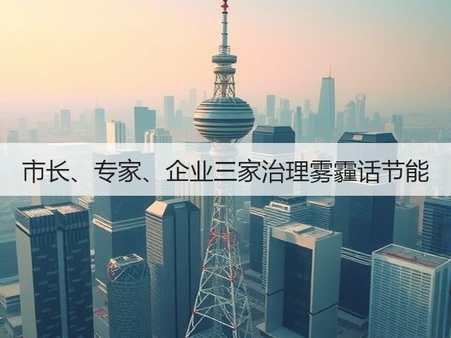 市长、专家、企业三家治理雾霾话节能(图3) 市长、专家、企业三家治理雾霾话节能(图3)