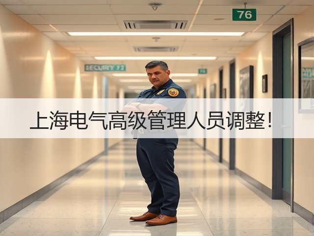 上海电气高级管理人员调整!(图1) 上海电气高级管理人员调整!(图1)