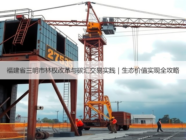 福建省三明市林权改革与碳汇交易实践｜生态价值实现全攻略(图1)