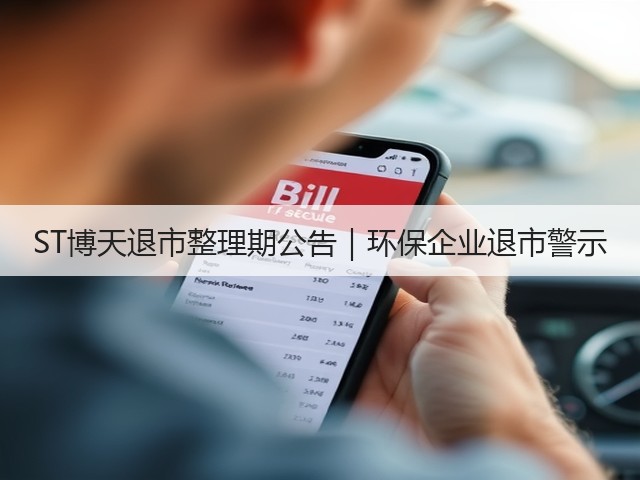 ST博天退市整理期公告|环保企业退市警示(图3) ST博天退市整理期公告|环保企业退市警示(图3)