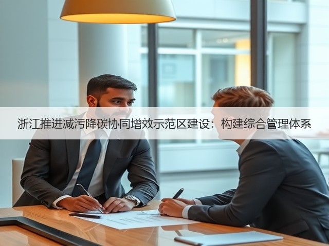 浙江推进减污降碳协同增效示范区建设:构建综合管理体系(图3) 浙江推进减污降碳协同增效示范区建设:构建综合管理体系(图3)