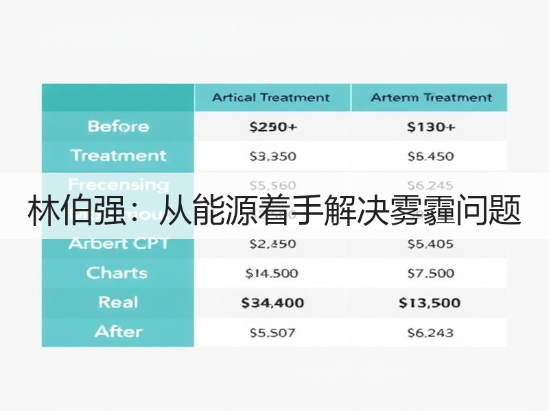 林伯强:从能源着手解决雾霾问题 林伯强:从能源着手解决雾霾问题
