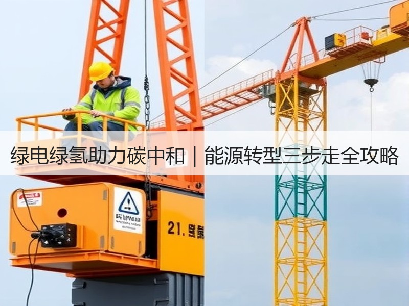 绿电绿氢助力碳中和|能源转型三步走全攻略 绿电绿氢助力碳中和|能源转型三步走全攻略