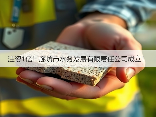 注资1亿!廊坊市水务发展有限责任公司成立!(图3) 注资1亿!廊坊市水务发展有限责任公司成立!(图3)