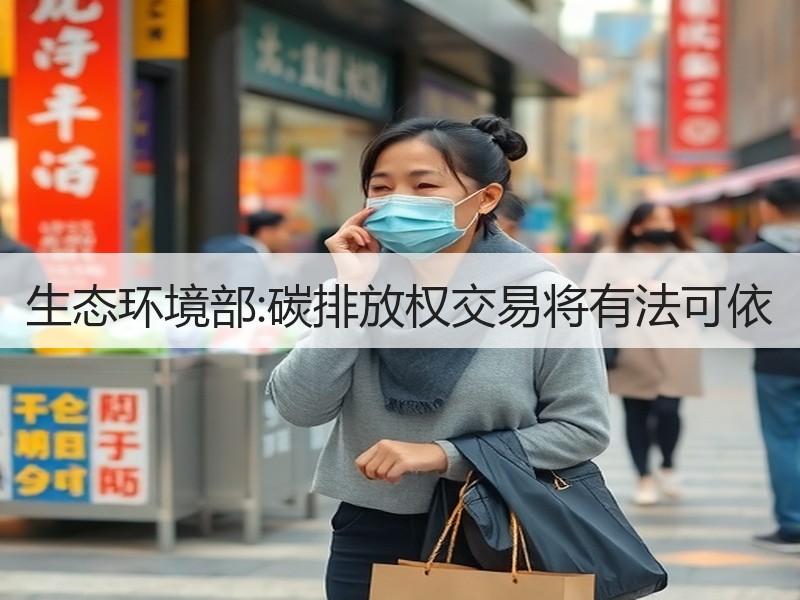 生态环境部:碳排放权交易将有法可依