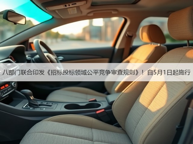 八部门联合印发《招标投标领域公平竞争审查规则》!自5月1日起施行(图2) 八部门联合印发《招标投标领域公平竞争审查规则》!自5月1日起施行(图2)