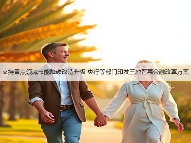 支持重点领域节能降碳改造升级 央行等部门印发三地普惠金融改革方案(图3)