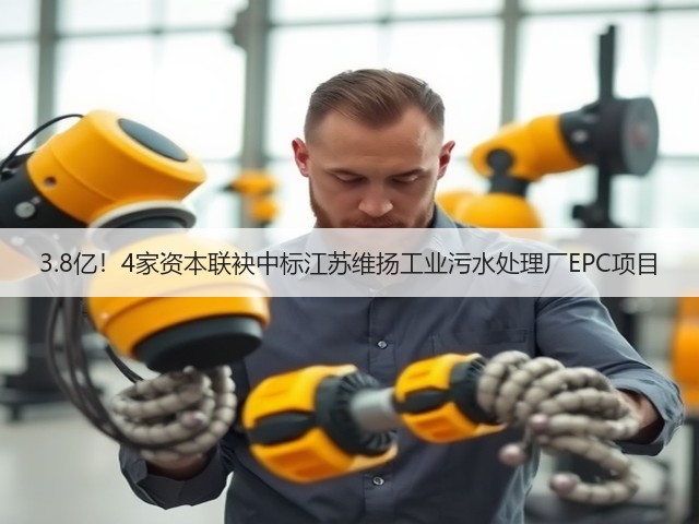 3.8亿！4家资本联袂中标江苏维扬工业污水处理厂EPC项目(图1)