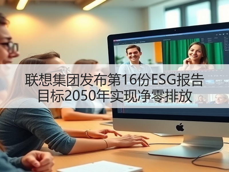 联想集团发布第16份ESG报告 目标2050年实现净零排放