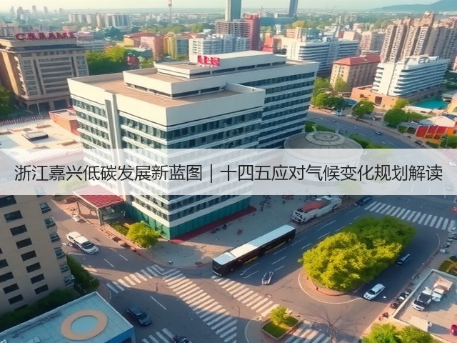 浙江嘉兴低碳发展新蓝图|十四五应对气候变化规划解读(图1) 浙江嘉兴低碳发展新蓝图|十四五应对气候变化规划解读(图1)