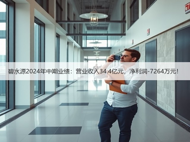 碧水源2024年中期业绩:营业收入34.4亿元,净利润-7264万元!(图1) 碧水源2024年中期业绩:营业收入34.4亿元,净利润-7264万元!(图1)