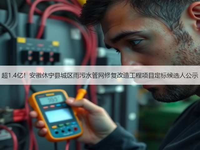 超1.4亿!安徽休宁县城区雨污水管网修复改造工程项目定标候选人公示(图1) 超1.4亿!安徽休宁县城区雨污水管网修复改造工程项目定标候选人公示(图1)