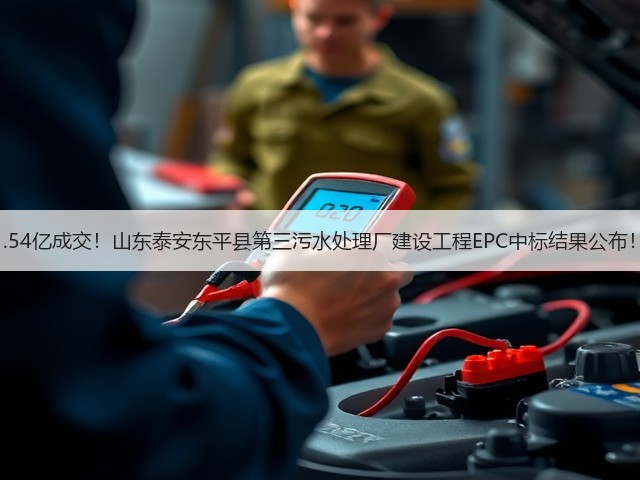 1.54亿成交!山东泰安东平县第三污水处理厂建设工程EPC中标结果公布!(图1) 1.54亿成交!山东泰安东平县第三污水处理厂建设工程EPC中标结果公布!(图1)