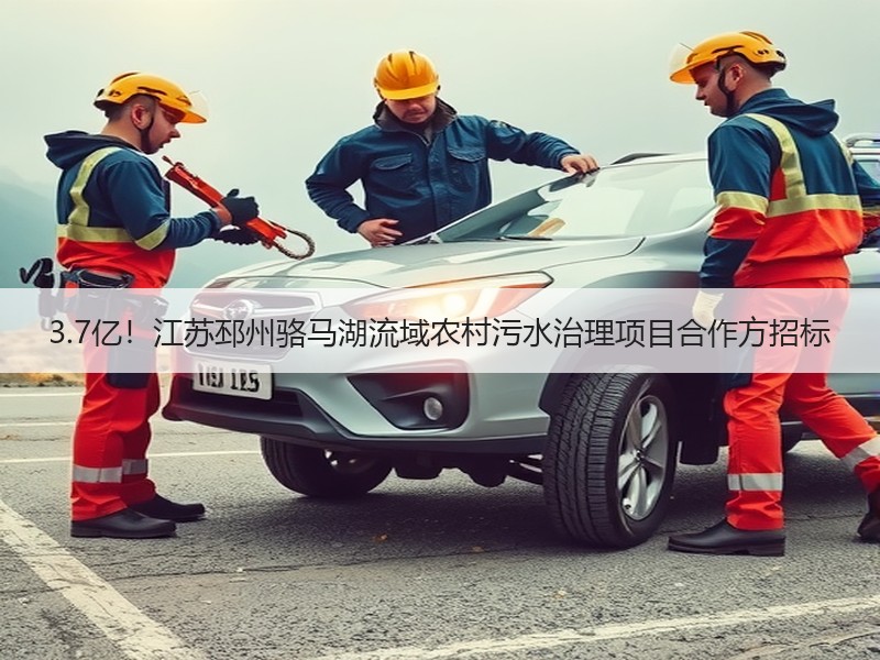 3.7亿!江苏邳州骆马湖流域农村污水治理项目合作方招标 3.7亿!江苏邳州骆马湖流域农村污水治理项目合作方招标