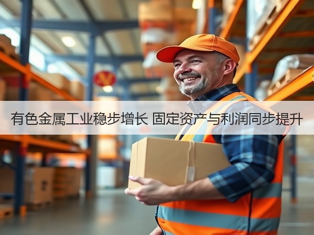 有色金属工业稳步增长 固定资产与利润同步提升(图3)
