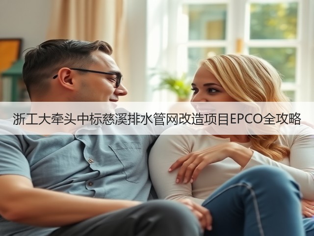 浙工大牵头中标慈溪排水管网改造项目EPCO全攻略(图2) 浙工大牵头中标慈溪排水管网改造项目EPCO全攻略(图2)