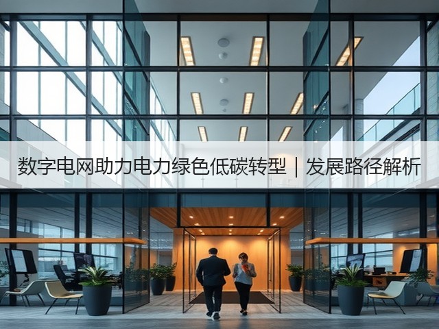 数字电网助力电力绿色低碳转型｜发展路径解析(图2)