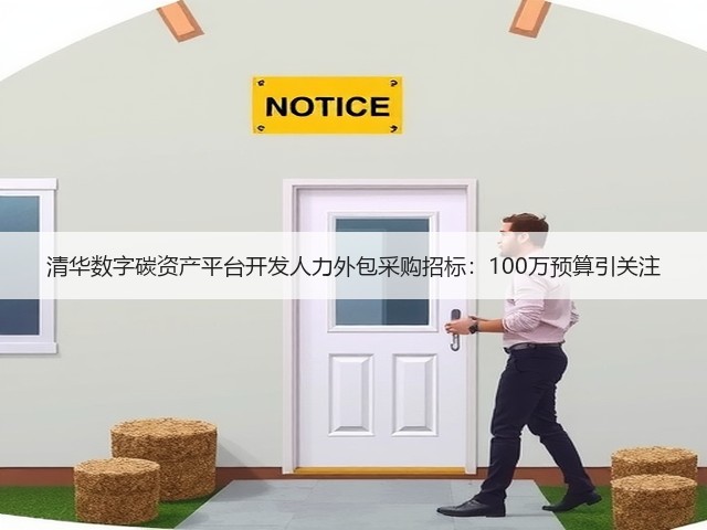 清华数字碳资产平台开发人力外包采购招标：100万预算引关注(图1)